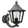 Albert 1820 outdoor wall light black, silver, 1-light source
