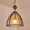 HAERVEJ Pendant Light brown, rust-coloured, 1-light source