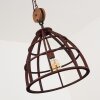 HAERVEJ Pendant Light brown, rust-coloured, 1-light source