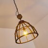 HAERVEJ Pendant Light brown, rust-coloured, 1-light source