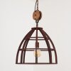 HAERVEJ Pendant Light brown, rust-coloured, 1-light source