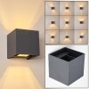 Badajoz Wall Light LED anthracite, 1-light source