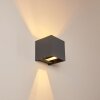 Badajoz Wall Light LED anthracite, 1-light source
