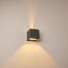 Badajoz Wall Light LED anthracite, 1-light source