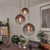 Pendant Light Degevos grey, 3-light sources