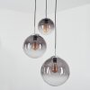 Pendant Light Degevos grey, 3-light sources