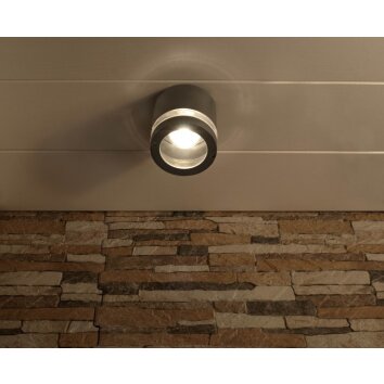 Lutec FOCUS outdoor wall light anthracite, 1-light source