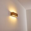 Adak Wall Light LED Dark wood, 1-light source