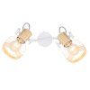 Globo BANA Spotlight brown, white, 2-light sources