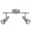Brilliant Ryan spotlight tube chrome, white, 2-light sources