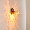 VIRGA Wall Light rust-coloured, 1-light source