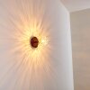 VIRGA Wall Light rust-coloured, 1-light source