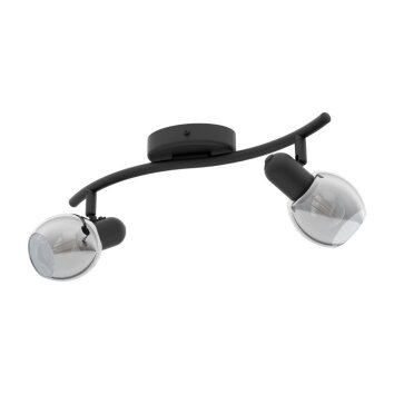 EGLO POLLICA ceiling spotlight black, 2-light sources
