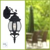 Brilliant ISTRIA Outdoor Wall Light black, 1-light source