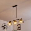 Besancon Pendant Light brown, black, 3-light sources
