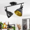 Ceiling Light Koppom black, 2-light sources