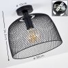 MOHOLM Ceiling Light black, 1-light source