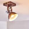 Gudo Ceiling Light brown, bronze, 1-light source