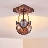Gudo Ceiling Light brown, bronze, 1-light source