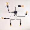 Bogno Ceiling Light black, 6-light sources