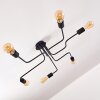 Bogno Ceiling Light black, 6-light sources