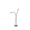 Outdoor floor lamp Mantra ESPIGA grey, 2-light sources