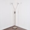 GULKANA Floor Lamp LED matt nickel, 2-light sources