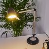 MILDURA Table lamp LED black, white, 1-light source