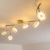 Donot Ceiling Light LED matt nickel, 6-light sources