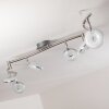 Donot Ceiling Light LED matt nickel, 6-light sources
