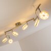 Donot Ceiling Light LED matt nickel, 6-light sources