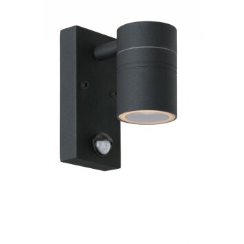 Lucide ARNE outdoor light black, 1-light source, Motion sensor