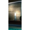 Globo BOSTON outdoor light stainless steel, white, 1-light source