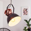 FIEBERBRUNN Pendant Light copper, black, 1-light source