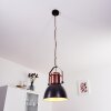 FIEBERBRUNN Pendant Light copper, black, 1-light source