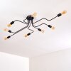 Bogno Ceiling Light black, 8-light sources