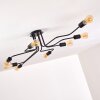 Bogno Ceiling Light black, 8-light sources