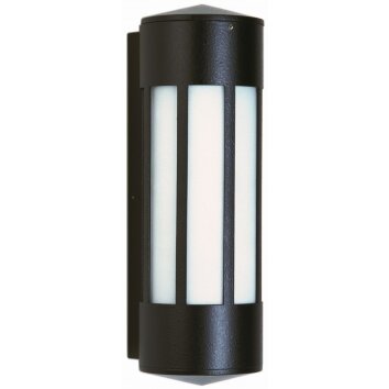 Albert 240 outdoor wall light black, 1-light source