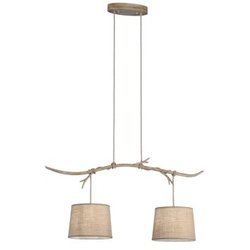 Mantra SABINA Pendant Light brown, 2-light sources