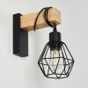 BARBENGO Wall Light brown, black, 1-light source