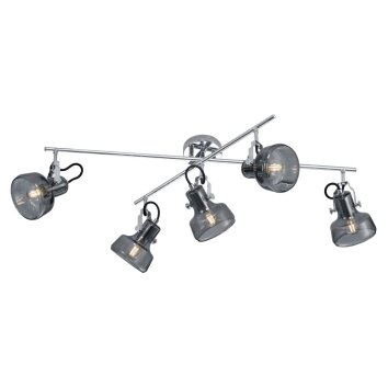 Trio Leuchten KOLANI Ceiling Light chrome, 5-light sources