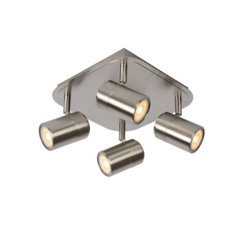 Lucide LENNERT Ceiling light LED chrome, 4-light sources