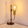 KIREHITO Table Lamp gold, brass, black, 1-light source