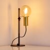 KIREHITO Table Lamp gold, brass, black, 1-light source