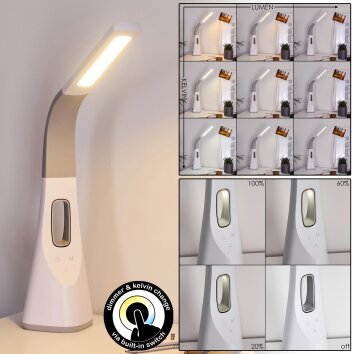 BRATISLAVA Table lamp LED white, 1-light source