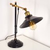 Gudem Table Lamp black-gold, 1-light source