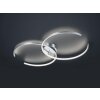 Ceiling Light Trio Leuchten WIZ CITIZEN LED matt nickel, 2-light sources, Remote control, Colour changer