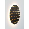 Holländer ONDATA Wall Light LED brown, gold, black, 1-light source