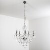 chandelier transparent, clear, 5-light sources