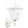 Albert 1804 outdoor wall light gold, white, 1-light source